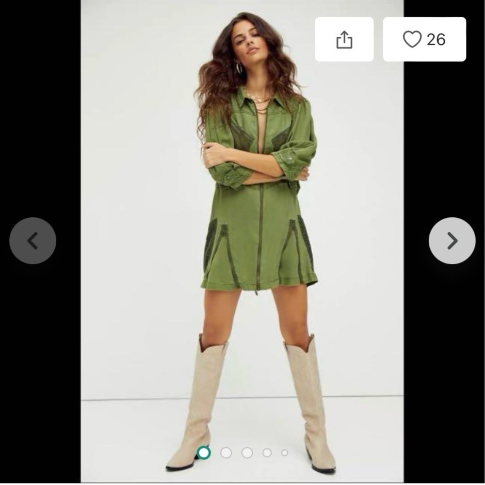 Free People Le Marais Mini Dress Size S